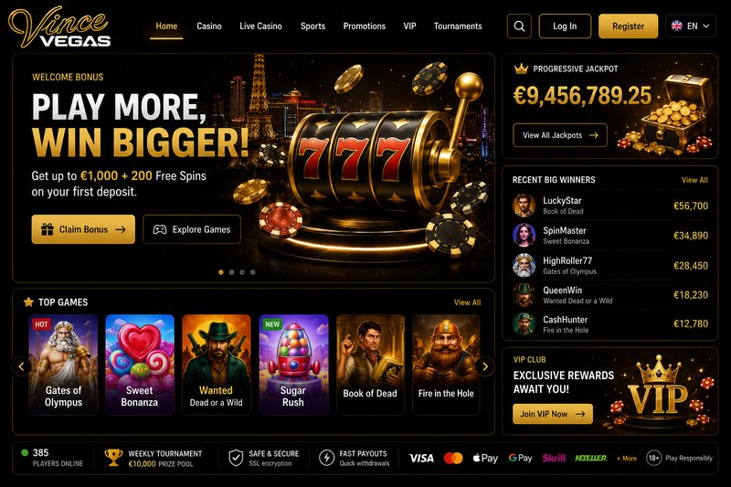 Les deux faces du Vegasino Casino en France, vegasino casino france